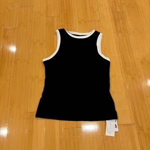 Commense Black and White Sweater